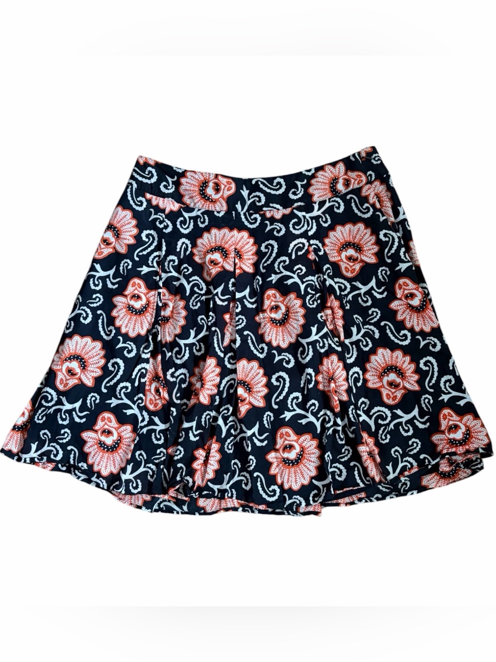 Talbots Cotton Floral Skirt